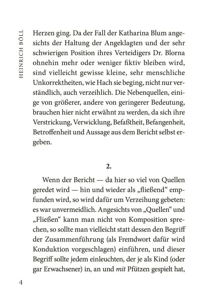 Die verlorene Ehre der Katharina Blum. Buch für das Lesen auf Deutsch