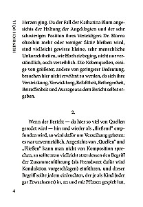 Die verlorene Ehre der Katharina Blum. Buch für das Lesen auf Deutsch