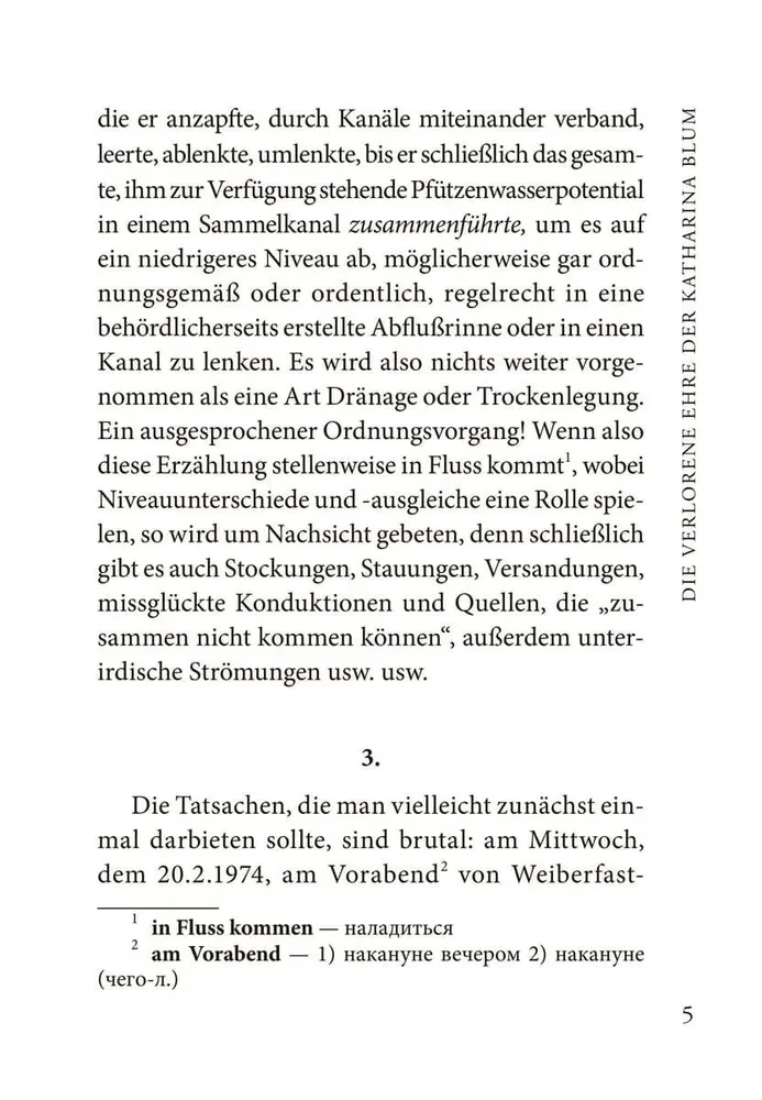 Die verlorene Ehre der Katharina Blum. Buch für das Lesen auf Deutsch