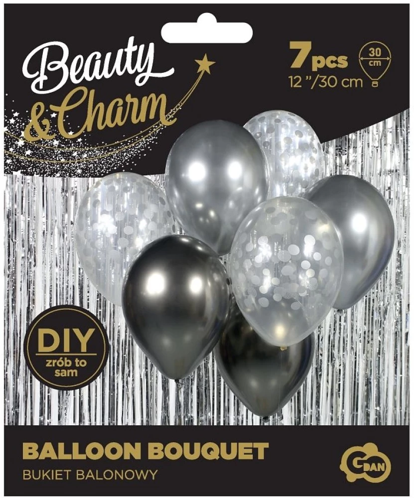 Ballonset - Beauty & Charm, 7 Stück