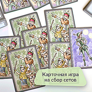 Настольная карточная игра - Крокодил Тик-Так