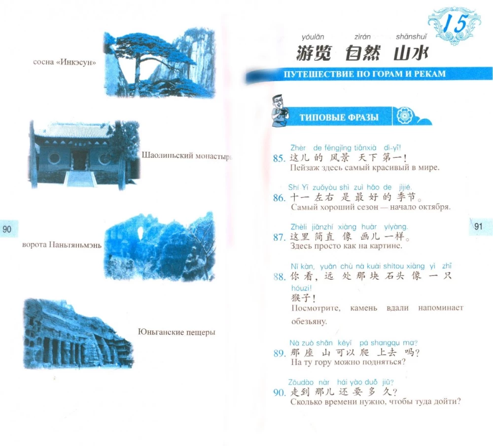 Chinesische Sprache in Dialogen. Reise