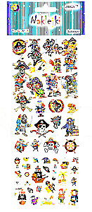 Sticker-Set - Piraten, assortiert