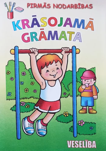 Pirmās nodarbības. Krāsojamā grāmata: Veseība