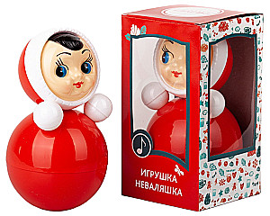 Игрушка-неваляшка - Кукла расписная, 21.8 см