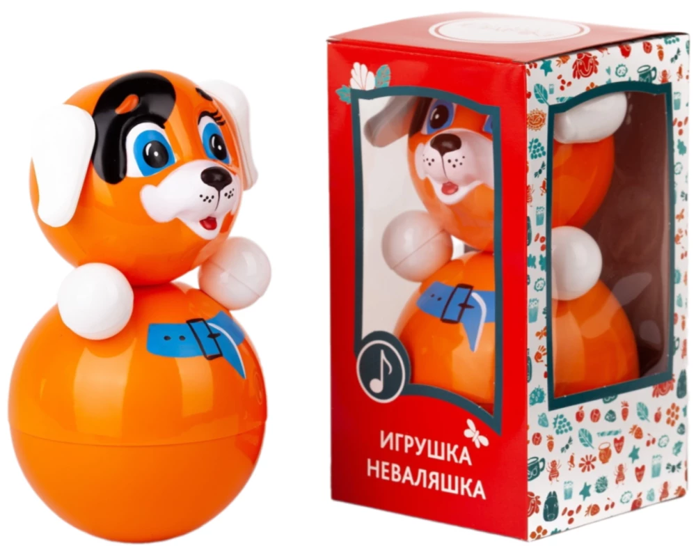 Игрушка-неваляшка - Щенок, 21.8 см