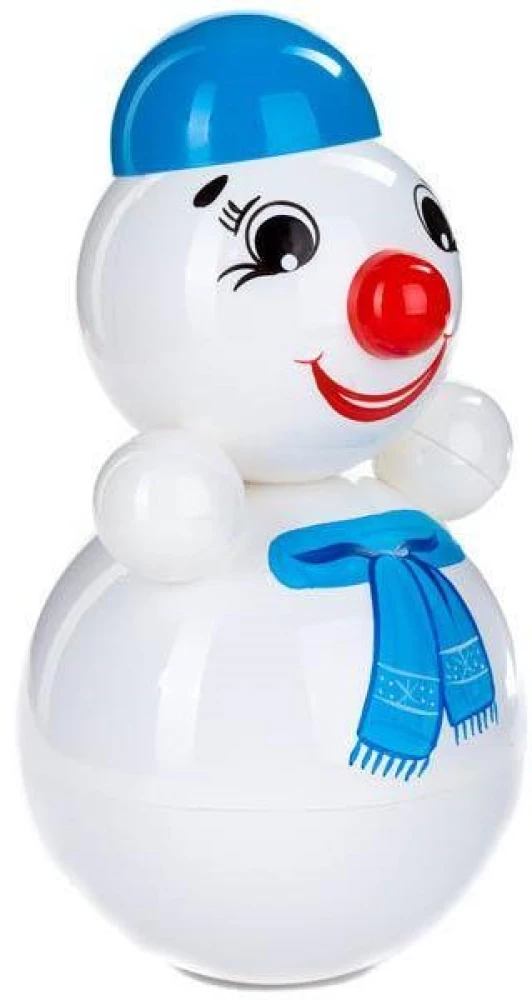 Wackelkopfspielzeug - Schneemann, 22,5 cm