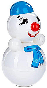 Wackelkopfspielzeug - Schneemann, 22,5 cm