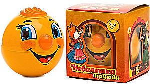 Игрушка-неваляшка - Колобок, 90 мм