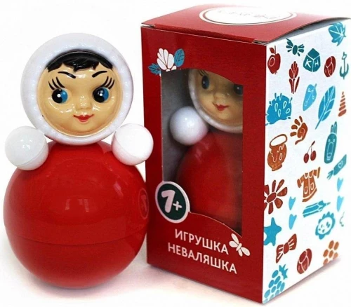 Игрушка-неваляшка - Кукла, 11.2 см