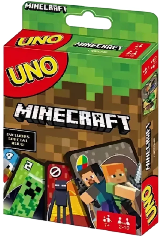 Brettspiel - UNO Minecraft