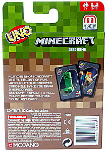 Brettspiel - UNO Minecraft