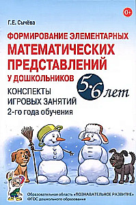 Bildung grundlegender mathematischer Vorstellungen bei Vorschulkindern im Alter von 5-6 Jahren. Konzepte für Spielaktivitäten im 2. Ausbildungsjahr