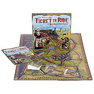 Brettspiel - Ticket to Ride. Niederlande (Erweiterung)