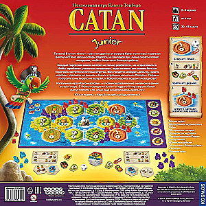 Brettspiel - Die Siedler von Catan. Junior