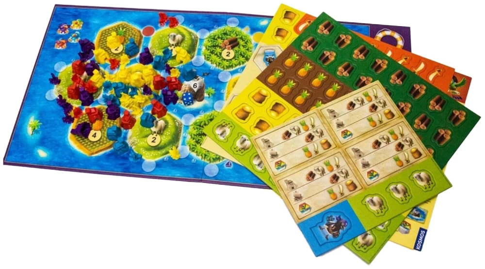 Brettspiel - Die Siedler von Catan. Junior