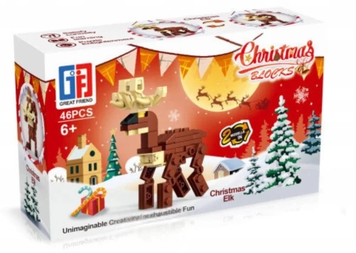 Рождественский конструктор - Christmas Blocks 2in1, микс