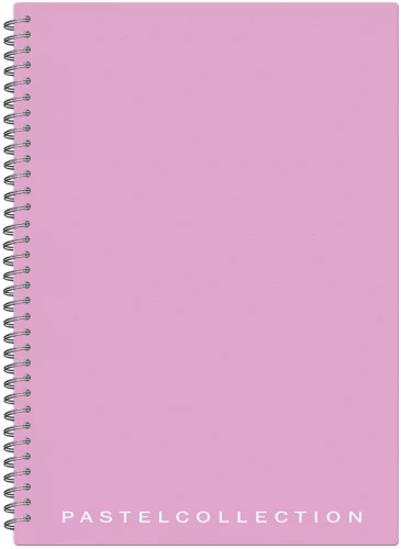 Notizbuch A4 - Pastel Collection Pink/Purple