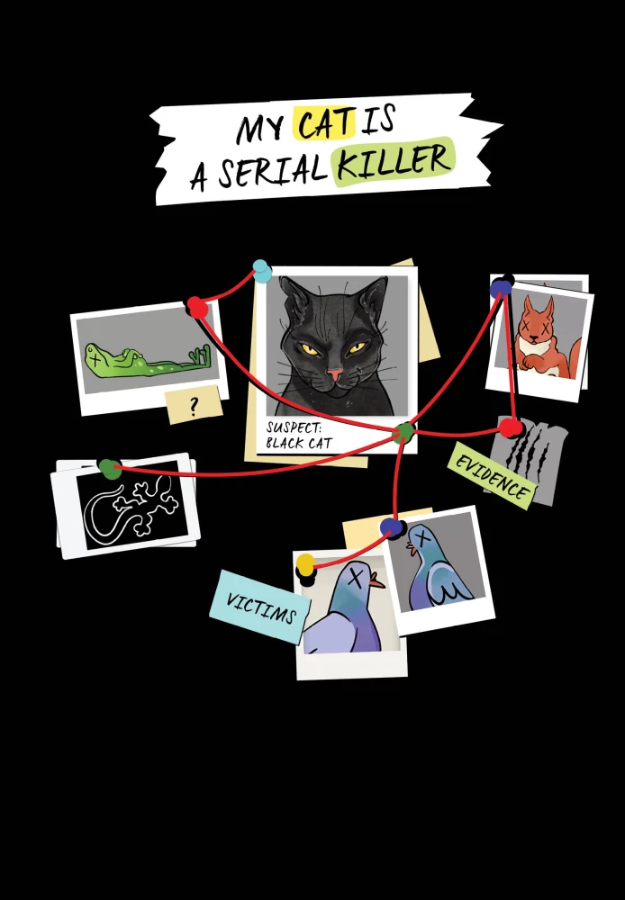 Блокнот My Cat Is a Serial Killer (А5)