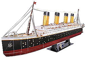 3D-Puzzle - Titanic mit LED-Beleuchtung, 266 Teile