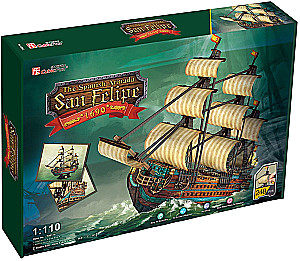 3D-Puzzle - Schiff. Die San Felipe, 248 Teile