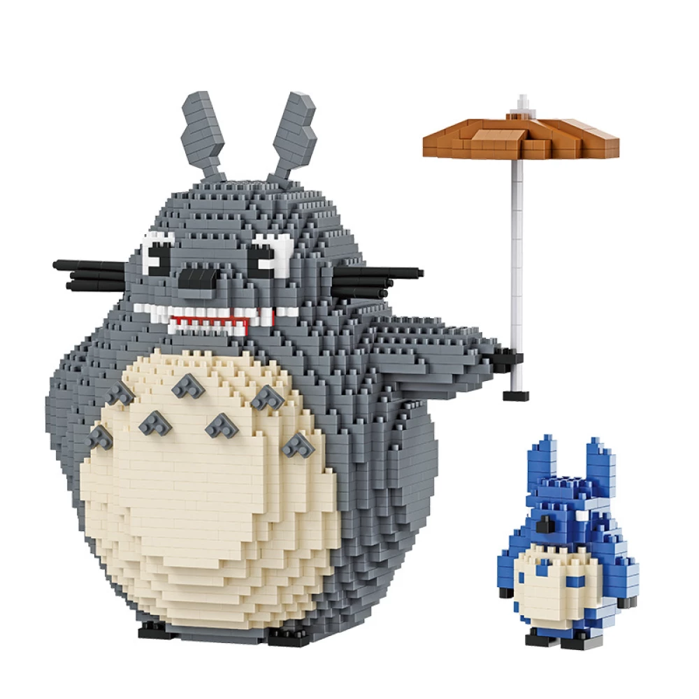 3D Konstruktor - Mein Nachbar Totoro mit dem Kleinen, 1800 Teile