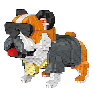 3D Konstruktor - Bulldog, 1000+ Teile