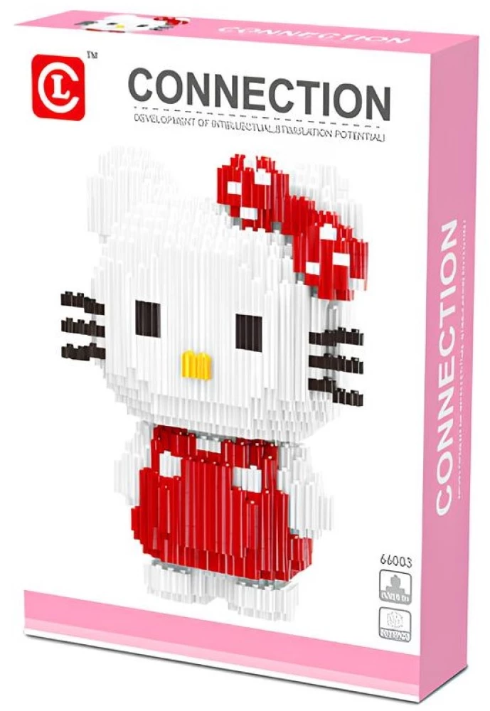 3D Konstruktor - LECHUAN. Hello Kitty, 3081 Teile