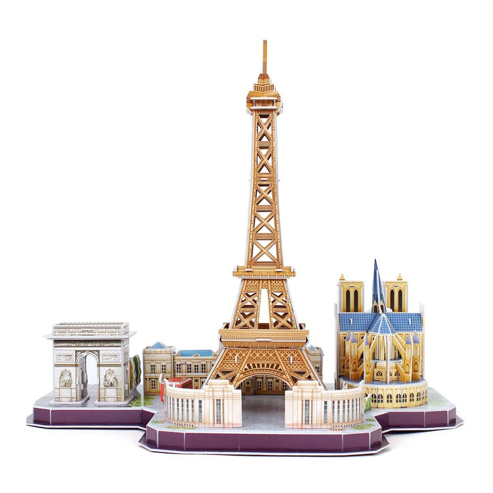 3D Puzzle - Paris, 114 Teile