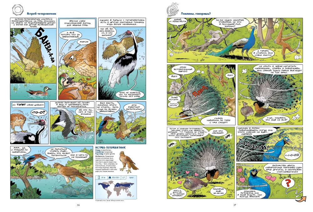 Vögel in Comics. Band 3