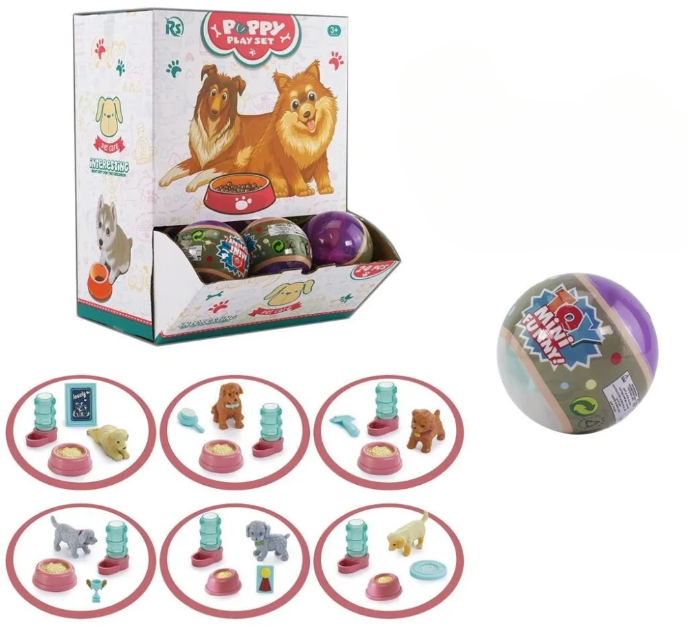 Überraschungsspielzeug - Welpen-Spielset