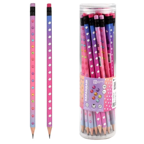 Bleistift aus Grafit - KATZEN UND SMILIES (Assortiment)