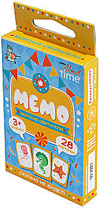 Brettspiel - Memo. Meeresbewohner