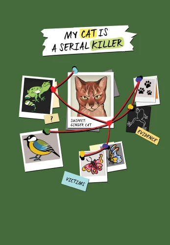 Notizbuch - Meine Katze ist ein Serienkiller