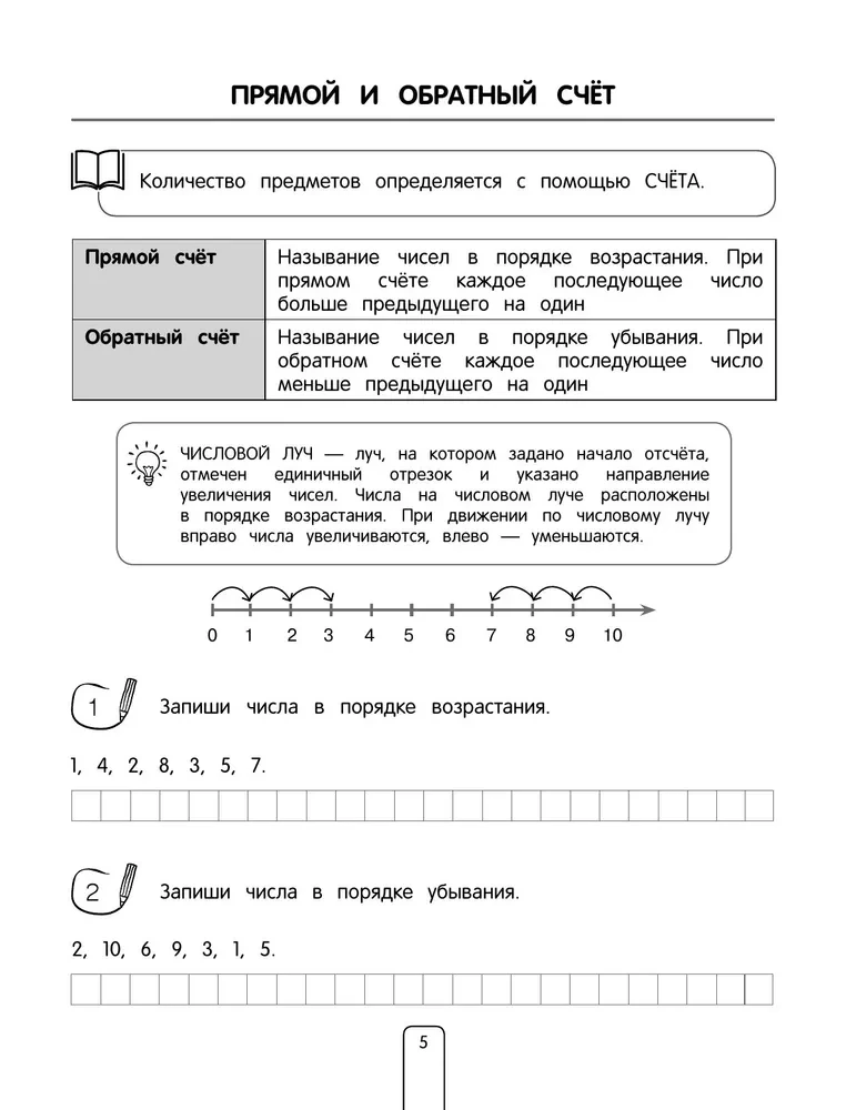 Все правила по математике. Примеры, задания