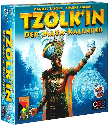 Brettspiel - Tzolk'in (Zolkin). Maya-Kalender