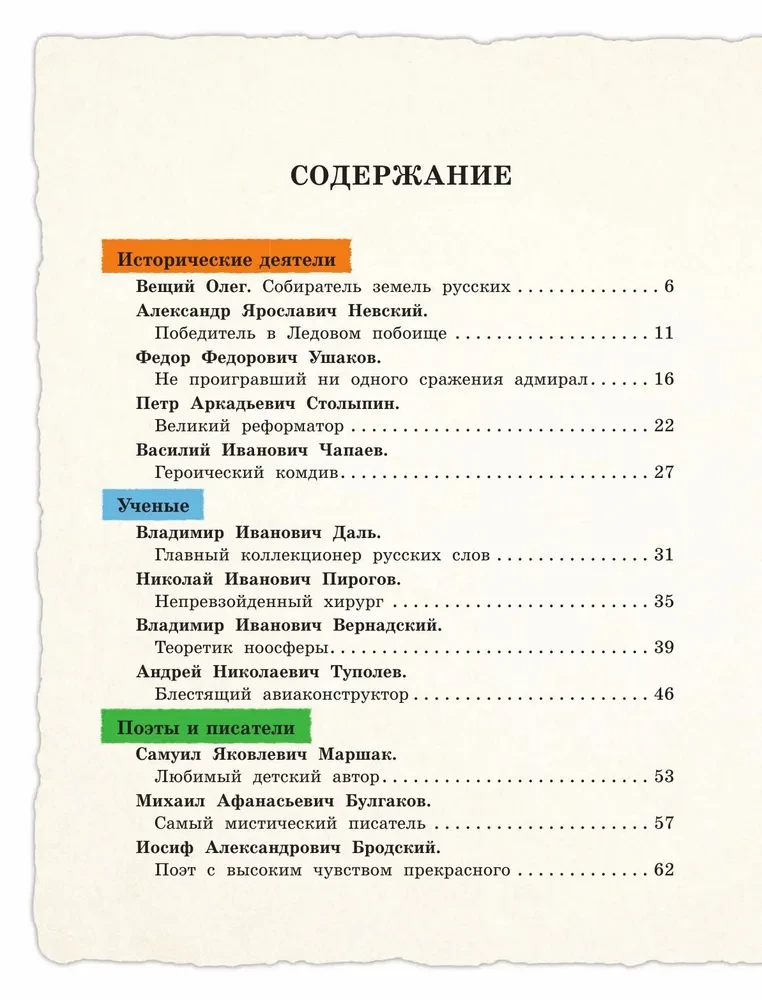 Herausragende russische Jungen, die die ganze Welt kennt (von 8 bis 10 Jahren)